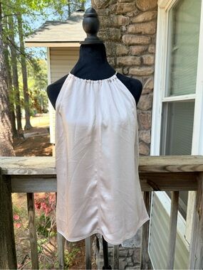 A.L.C. Cream Halter Camisole Top